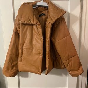 NWOT Princess Polly Lioness Small Talk Jacket in Brown